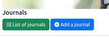 Managing journals