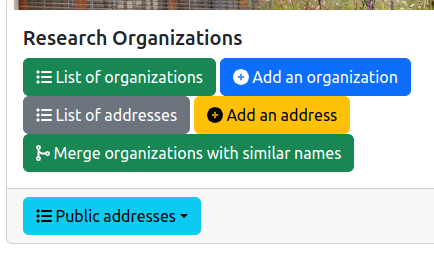 Managing organizations