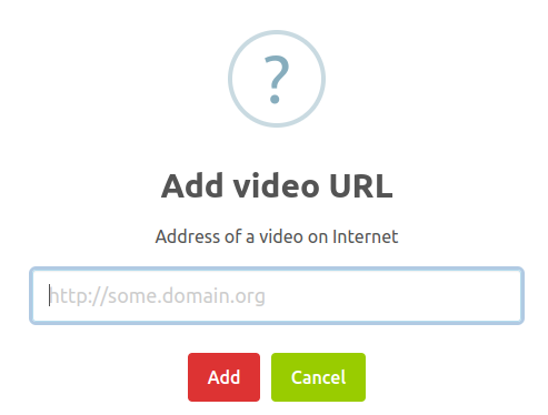 Adding a video