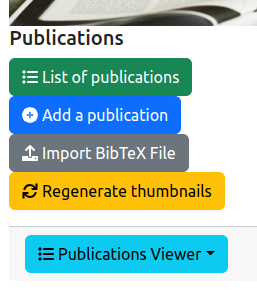 Managing publications